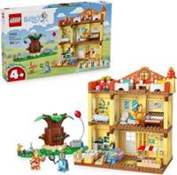 LEGO Bluey: Bluey's Family House 11203 Modular Playset with 4 Minifigures