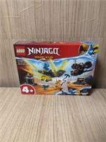 LEGO Ninjago 71798 Nya & Arin's Baby Dragon Battle Building Set for Kids Age 4+