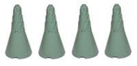 😀 LEGO Roof Spire 4x4 [Pack x4] # Sand Green Harry Potter Castle Tower Tip Top