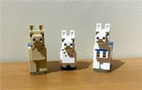 LEGO MINECRAFT SET OF 3 ALPACA / LLAMA'S FROM SET 21167 & 21188