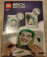 LEGO Brick Sketches: DC BATMAN The Joker Set 40428 - Brand New and Sealed