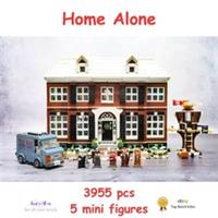 Build Blocks IDEAS - Home Alone | 3955pcs + 5 Figures (21330) ABS Plastic Kit