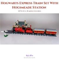 Build Blocks - Hogwarts Express & Hogsmeade Station | 1074pcs (76423) ABS Kit