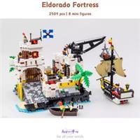 Build Blocks icons - Eldorado Fortress | 2509pcs + 8 Figures (10320) ABS Kit