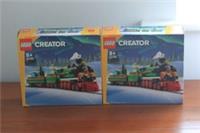 2x LEGO CREATOR 40700 WINTER HOLIDAY TRAIN | BRAND NEW AND SEALED