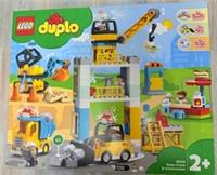 10933 LEGO Duplo Tower Crane & Construction Set 123 Pieces Toddler Age 2+