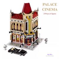 Build Blocks CREATOR Palace Cinema | 2194pcs 6 figures (10232) ABS Plastic Kit