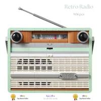 Build Blocks icons - Retro Radio | 906pcs (10334) High Quality 1:1 ABS Kit