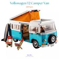 Build Blocks CREATOR - Volkswagen T2 Camper Van | 2207pcs (10279) ABS Kit