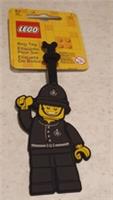 Lego Policeman 1337 Bag Tag Kids Luggage Tag BNWT Present Holiday Collector Gift