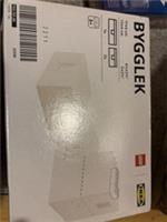 IKEA BYGGLEK LEGO Boxes Set of 3 With Lid 703.721.86, new sealed item sh24