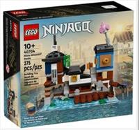 Lego GWP 40704 Micro NINJAGO City Docks - Brand New And Sealed