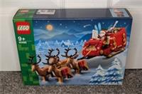 LEGO Seasonal : Santa's Sleigh (40499) Christmas Xmas Reindeer - Brand New