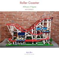 Build Blocks CREATOR - Roller Coaster | 4619pcs + 11 Figures (10261) ABS Kit