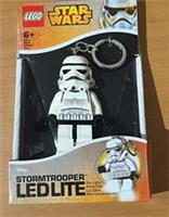 LEGO Star Wars STORMTROOPER LED LITE Key Ring Chain Light Torch New LGL-KE12