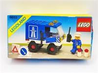1982 FACTORY SEALED LEGO VINTAGE CLASSIC TOWN SET 6653 - HIGHWAY EMERGENCY VAN