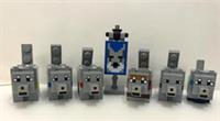 6 x LEGO MINECRAFT WOLFS FROM SETS 21121 - 21140 - 21253 - 21261 - 21269