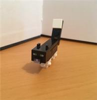 LEGO MINECRAFT CAT TUXEDO (minecat01) FROM SET 21134 HARD TO FIND