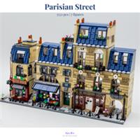 Build Blocks - Parisian Street | 3532pcs (910032) ABS Plastic Kit