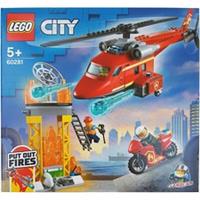 Lego City Fire Rescue Helicopter 60281 Toy Building Set Construction Clemmons