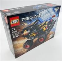LEGO Technic 42219 Pull Back Monster Jam Grave Digger Fire & Ice 263 pcs NEW