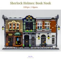 Build Blocks icons - Sherlock Holmes: Book Nook | 1359pcs (10351) ABS Kit