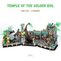 Build Blocks Indiana Jones - Temple of the Golden Idol | 1545pcs (77015) ABS Kit