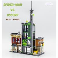 Build Blocks MARVEL - Spider-Man vs. Oscorp | 808pcs (76324) ABS Plastic Kit