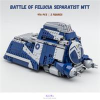 Build Blocks STAR WARS - Battle of Felucia Separatist | 976pcs (75435) ABS Kit