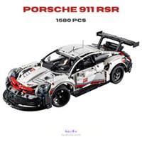 Build Blocks TECHNIC - Porsche 911 RSR | 1580pcs (42096) ABS Plastic Kit