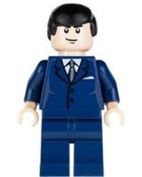 LEGO Batman I Original Bruce Wayne Dark Blue Suit bat013 From Batcave 7783 2006