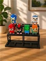 3 Tier Display For Lego Brick heads Hold 12