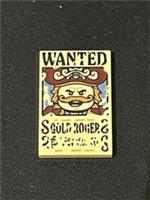 LEGO ONE PIECE WANTED POSTER GOLD ROGER (BRAND NEW)