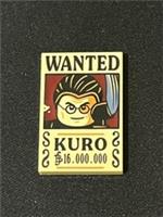 LEGO ONE PIECE WANTED POSTER KURO (BRAND NEW)