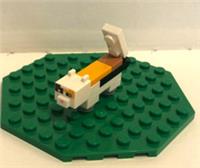 LEGO MINECRAFT CAT (CALICO) FROM SET 21160 (minecat02)
