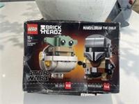 LEGO BRICKHEADZ STAR WARS: The Mandalorian & The Child - Set 75317 (Sealed)