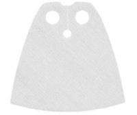 LEGO White Cape Traditional Starched 522 New Genuine From Mothma Saruman Leia