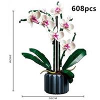 Orchid Bouquet 10311 Block Flower Potted Plant Building Set Compatible Bricks
