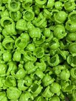LEGO Lime Minifigure Helmet/Headgear x 100