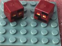2 x LEGO MINECRAFT MAGMA CUBES FROM SET 21139