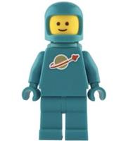 LEGO Classic Space Turquoise Teal Spaceman Astronaut Minifigure idea227 21358