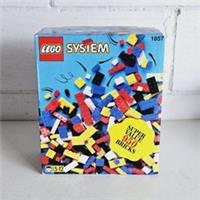 LEGO 1857 System Super Value Box Of 950 Bricks Vintage - New & Sealed