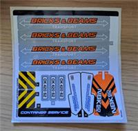 Lego 42062 Sticker Sheet