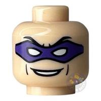 LEGO Original Batman I Riddler Minifigure Head Only - bat017 7785 7787 Genuine