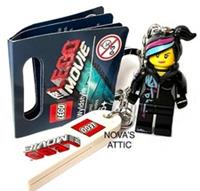 LEGO MOVIE WYLDSTYLE KEYRING KEYCHAIN 850895 BRAND NEW