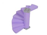 LEGO STAIRS LAVENDER (x8 steps) spiral round castle