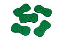 LEGO Stand Base for Minifigure Green (pack of 5) rare part no.88000
