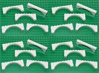 LEGO ARCH 2x8 x20 pieces # WHITE # bridge window wall castle
