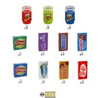 Crisps & Chocolate Bars | Custom Printed LEGO Parts | Kit Made With Real LEGO