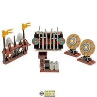 Castle Weapons & Archery Rack | Blacksmith weaponry | Kit Made With Real LEGO
